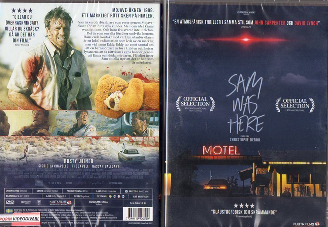 SAM WAS HERE	(35 320)	UUSI	-SV-	DVD			2016