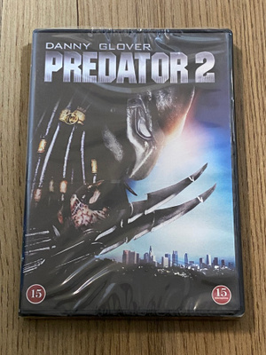 PREDATOR 2 - DVD - SCHWARZENEGGER (uusi)
