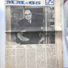 Aamulehti MM1965-kisaennakko. - pikkukuva 1