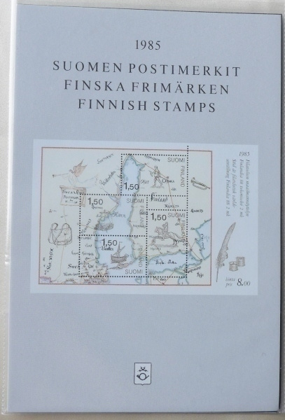 Postimerkit Suomi Vuosilajitelma 1985