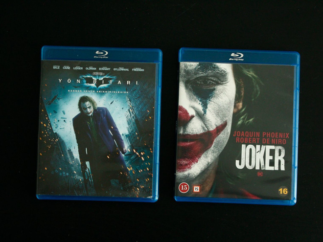 Joker & Yön Ritari Blu-ray leffat