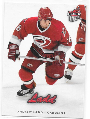 2006-07 Ultra #36 Andrew Ladd Carolina Hurricanes