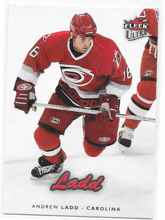 2006-07 Ultra #36 Andrew Ladd Carolina Hurricanes