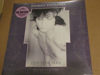 Johnny Thunders Que sera, sera 2x lp värivin UK 2019