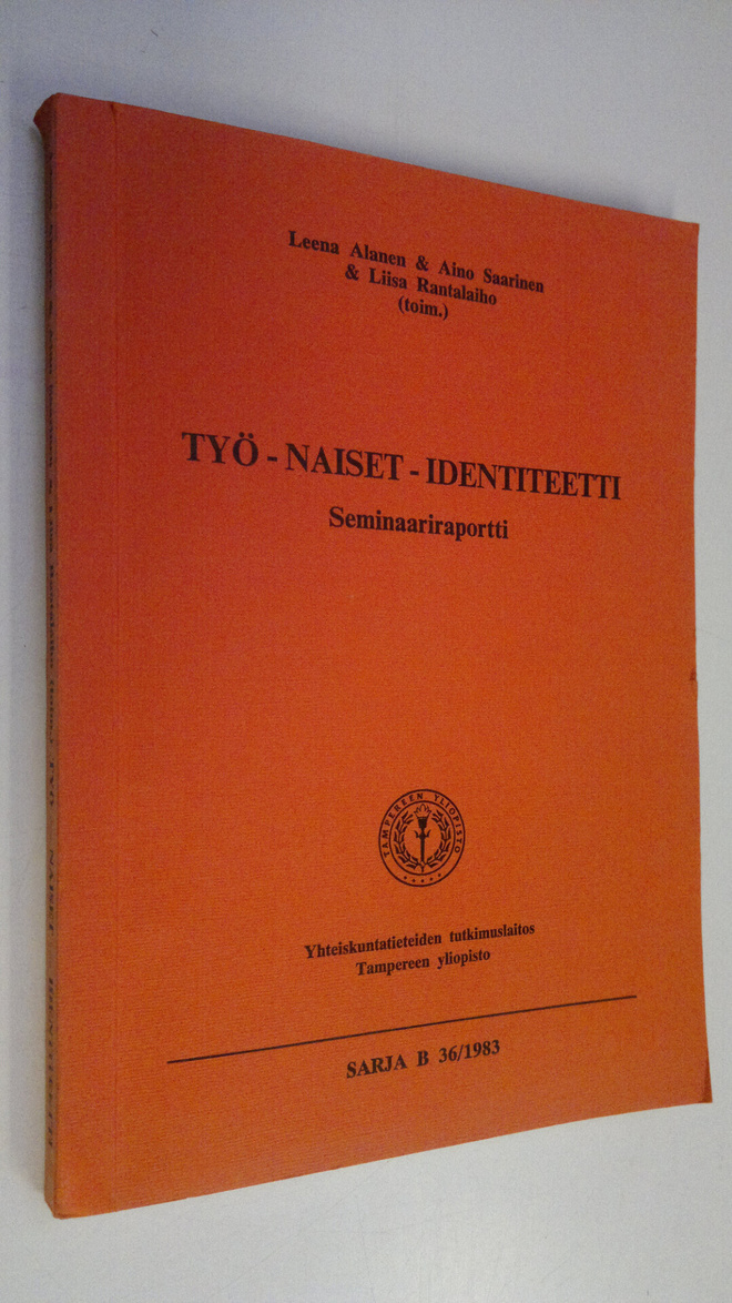 Leena ym. Alanen : Työ - naiset - identiteetti : seminaar...