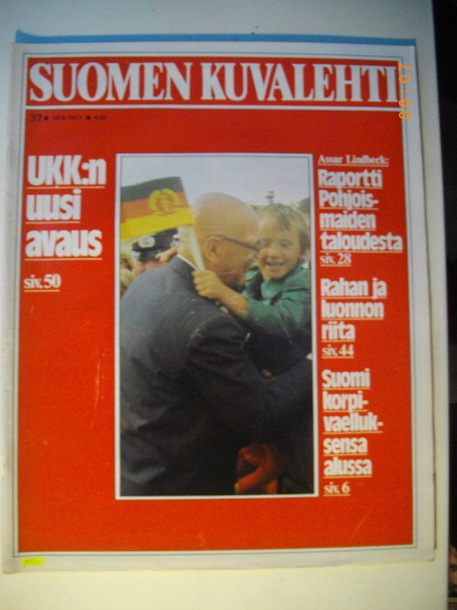 Suomen Kuvalehti Nro 37/1977 (16.3)