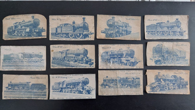 British Railway Locomotives - 12 tupakkakorttia