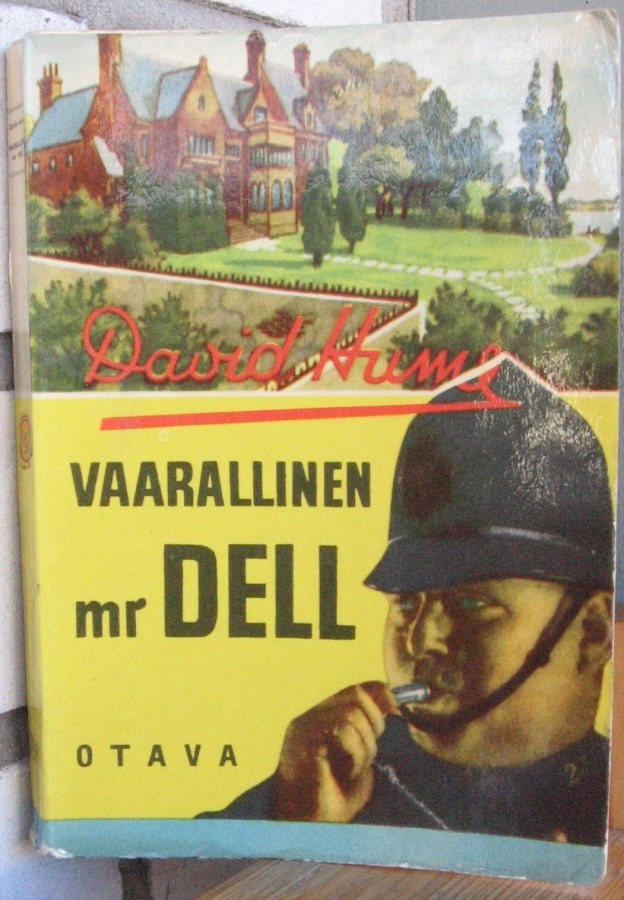 David Hume: Vaarallinen mr Dell, Otava 1954. 2p. 236 s.