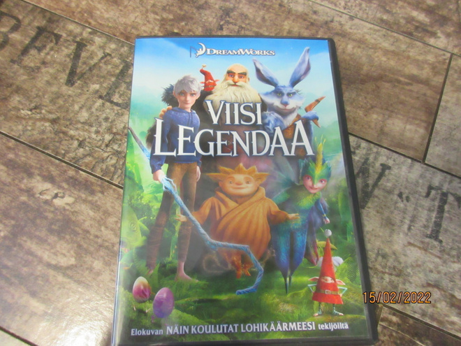 Viisi Legendaa dvd.
