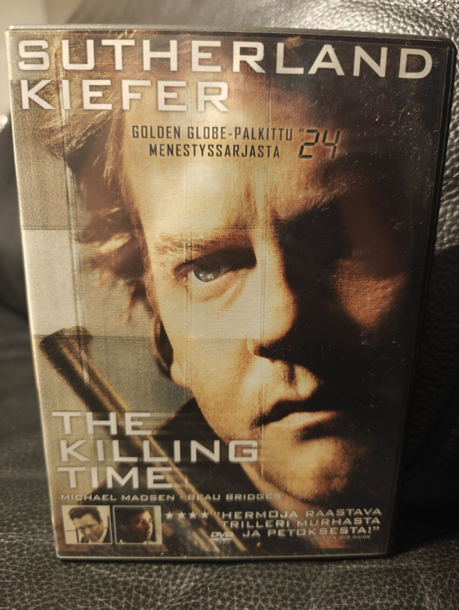 The Killing time (1987) DVD Suomijulkaisu