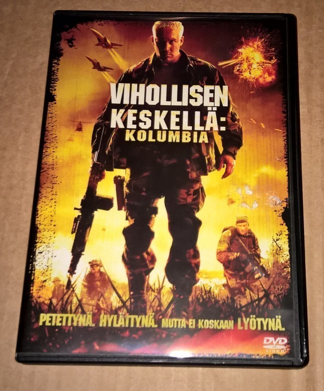 VIHOLLISEN KESKELLÄ KOLOMBIA DVD