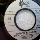 WIZDOM-N-MOTION  ::  HEAD TO TOE  ::  VINYYLI  7"    1991  ! - pikkukuva 3
