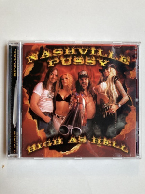 NASHVILLE PUSSY: High As Hell, CD, exp.