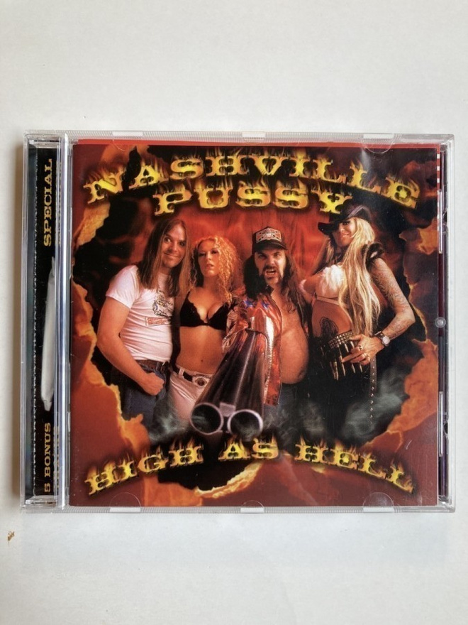 NASHVILLE PUSSY: High As Hell, CD, exp.