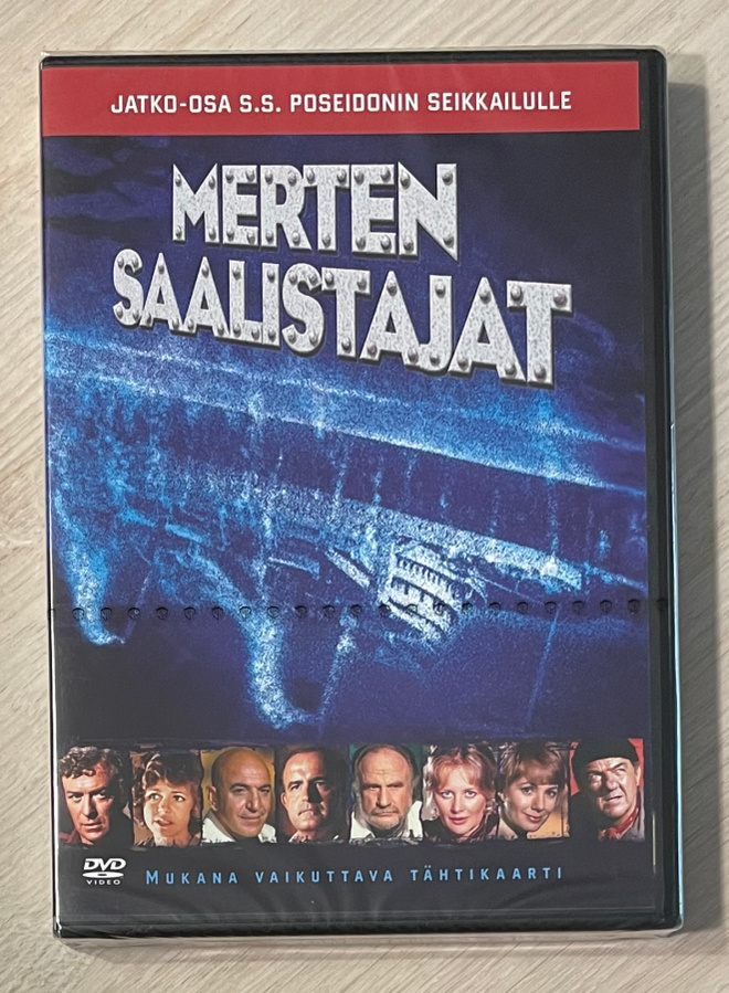 Irwin Allen: MERTEN SAALISTAJAT (1979) Michael Caine (UUSI)