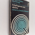 Intelligence and ability : selected readings - pikkukuva 1