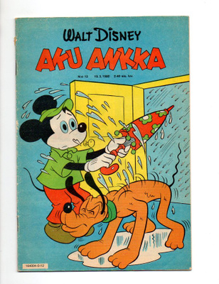 Walt Disney: Aku Ankka N:o 12 / 1980