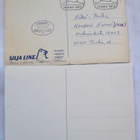 2 VANHAA Korttia Silja Line Laiva Skandia Laivaposti 1982 - pikkukuva 2