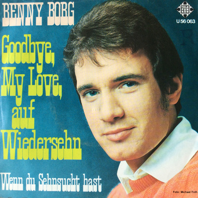 7” SINGLE Benny Borg - Goodbye, My Love, Auf Wiedersehn