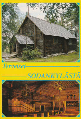 KIRKKOKORTTI - SODANKYLÄN VANHA KIRKKO - 6