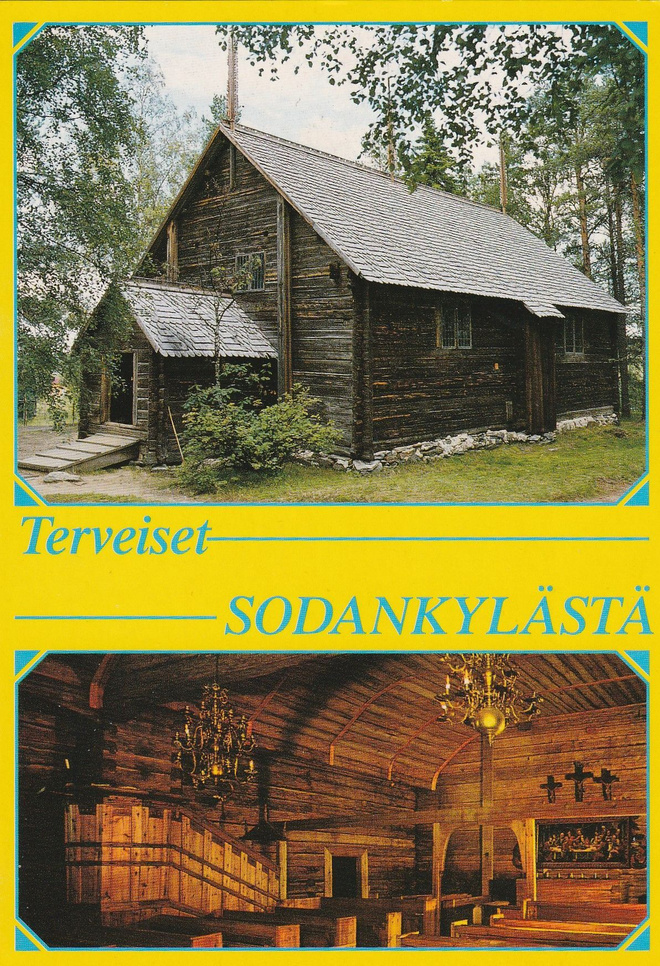 KIRKKOKORTTI - SODANKYLÄN VANHA KIRKKO - 6