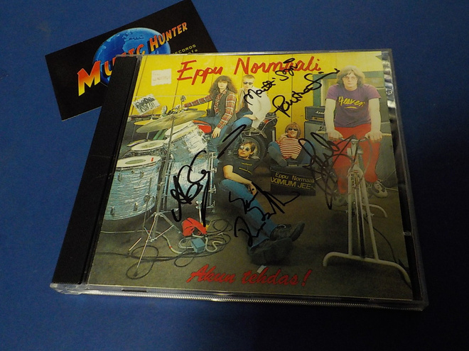 EPPU NORMAALI - AKUN TEHDAS CD VIIDELLÄ NIMMARILLA