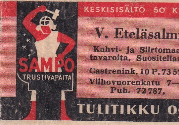 V. Eteläsalmi , Gastreninkatu 10   7/14