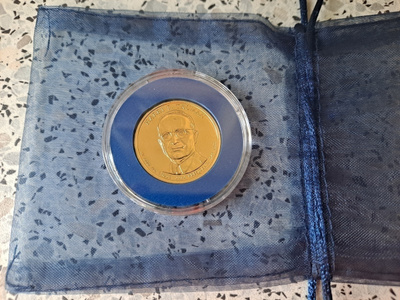 Harry S. Truman Presidentti Kolikko 1  US Dollari (kullattu)