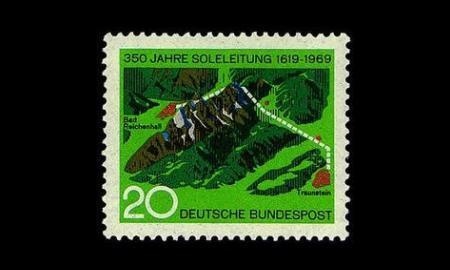 Saksa 602 ** Suolavesijohto 250v (1969)