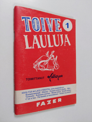 Kullervo (toim.) : Toivelauluja 1 : kokoelma suosittujen ...