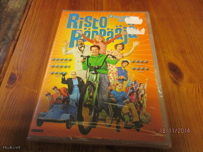 Risto Räppääjä ja Polkupyörävaras (DVD) *UUSI*