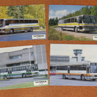 1980-luku Wiima bussi esite  4 kpl - KUIN UUSI - linja-autoi - pikkukuva 1