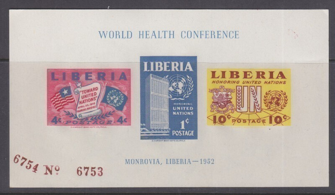 Liberia World health confrence BL 1952
