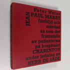 Peter Weiss : Jean Paul Marat förföljd och mördad så som ... - pikkukuva 1