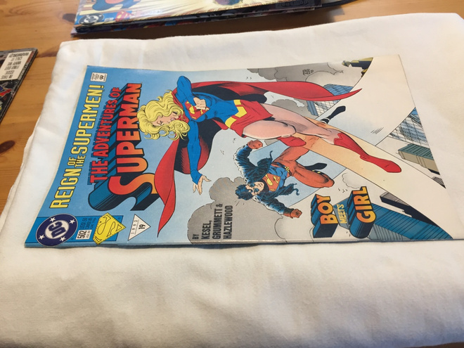 DC THE ADVENTURES OF SUPERMAN 502/1993 HYVÄ