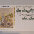 USA FDC Resiina raiteilla Colorano "Silk" 1982 - pikkukuva 1