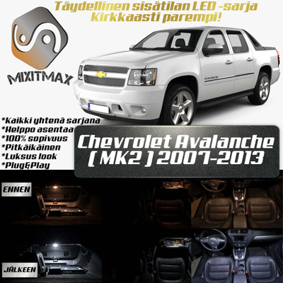 Chevrolet Avalanche (MK2) Sisätilan LED-sarja 12