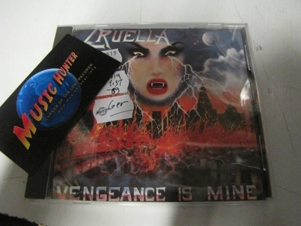 CRUELLA - VENGEANCE IS MINE CD 1. PAINOS '89 SAKSA