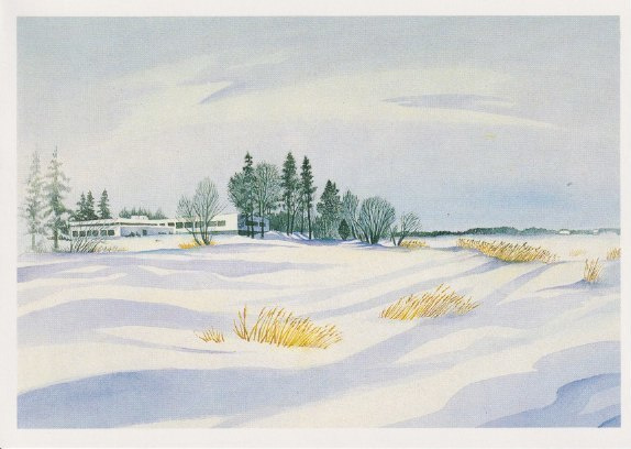 Tuusula: Kunnallisopisto - piirroskortti