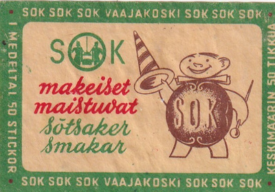 SOK makeiset maistuvat sötsaker smakar , s75