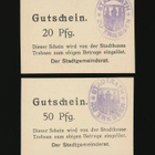 Saksa Notgeld 20, 50 Pfennig, Trebsen - pikkukuva 1