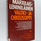 Marxilais-leniniläinen valtio- ja oikeusoppi - pikkukuva 1
