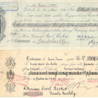 Vanhoja pankkivekseleitä 16 kpl, alk. 1800-luku - pikkukuva 5