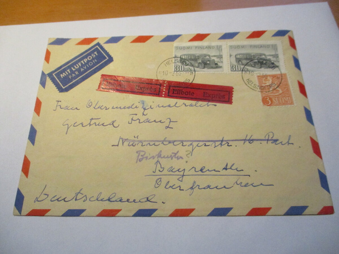 1955 Hki pikalentokuori Saksaan