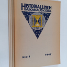 Historiallinen aikakauskirja vuosikerta 1947 (1-4) - pikkukuva 1