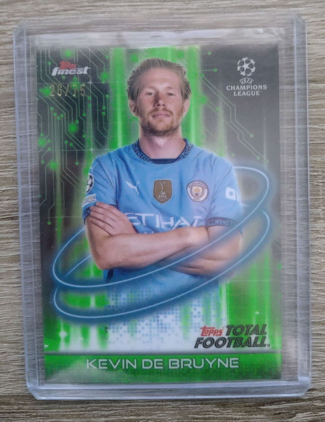 Kevin De Bruyne numeroitu 26/75