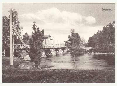 Joensuu silta vanha maisema