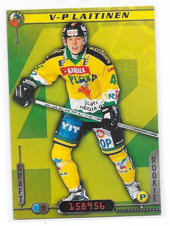 2000-01 CardSet #70 V-P Laitinen Pelicans
