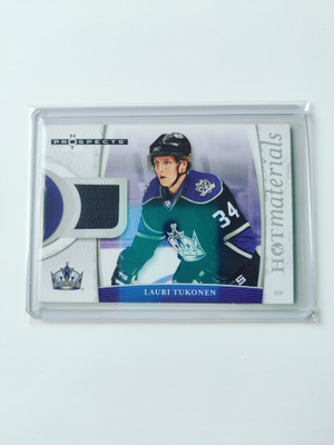 Lauri Tukonen 07-08 Fleer Hot Prospects Hot Materials