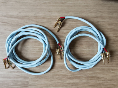 2 x Supra Rondo 2x2.5mm 2.5m + 8 x Supra CombiCon Banana